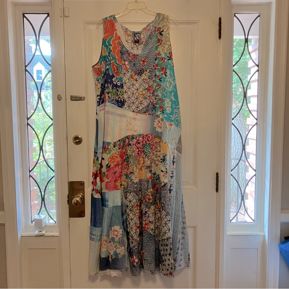 Johnny Was Patchwork Floral Maxi - image 3